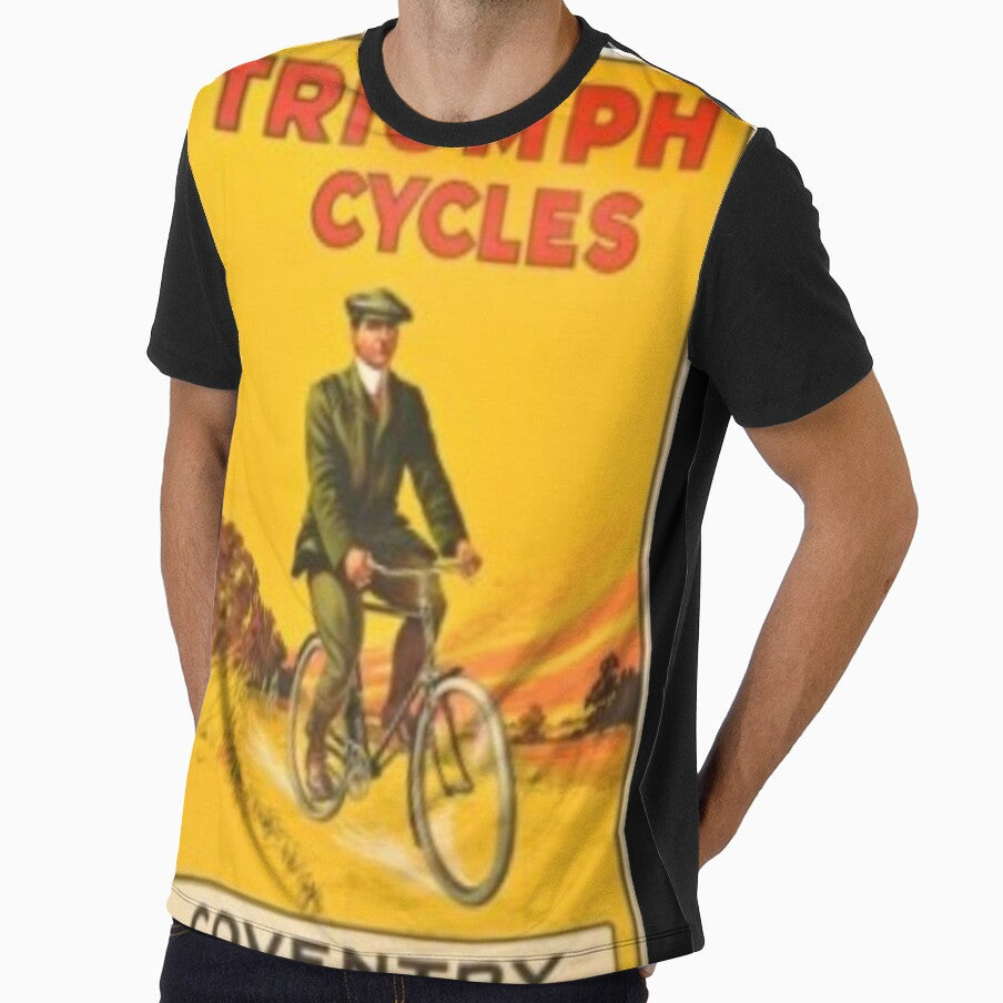 Triumph Cycles Vintage Poster by RetroRabbitCo