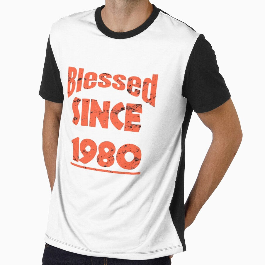 Birthday Gift Born in 1980 Birthday Gift T-Shirt by VG14