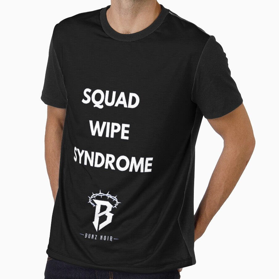 SQUAD WIPE SYNDROME Gaming Streetwear by Bunz Noir