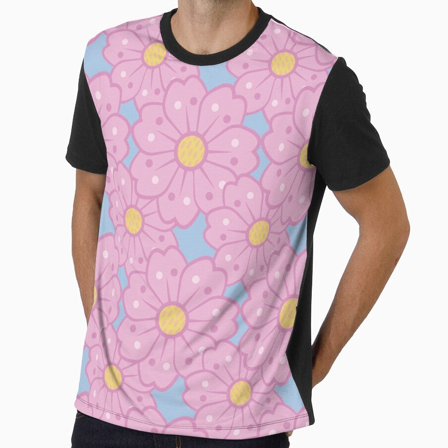 Oversized Cherry Blossoms Pattern by Daniel Bevis Design