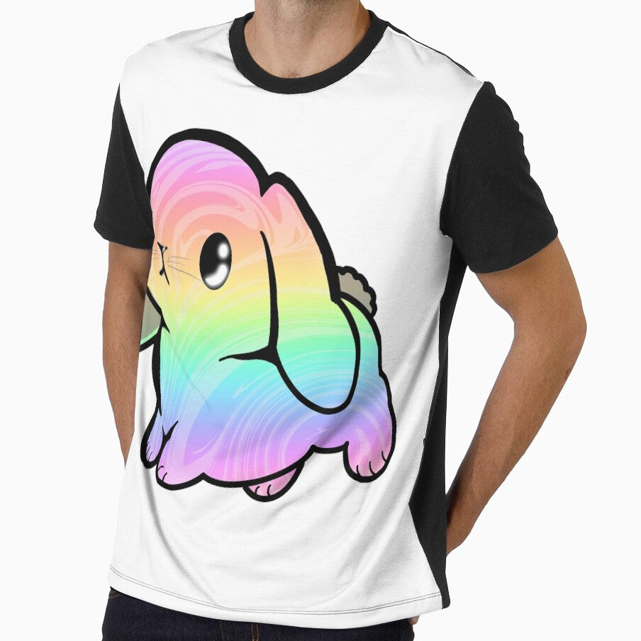 Rainbow Bunny by MoonLilly18