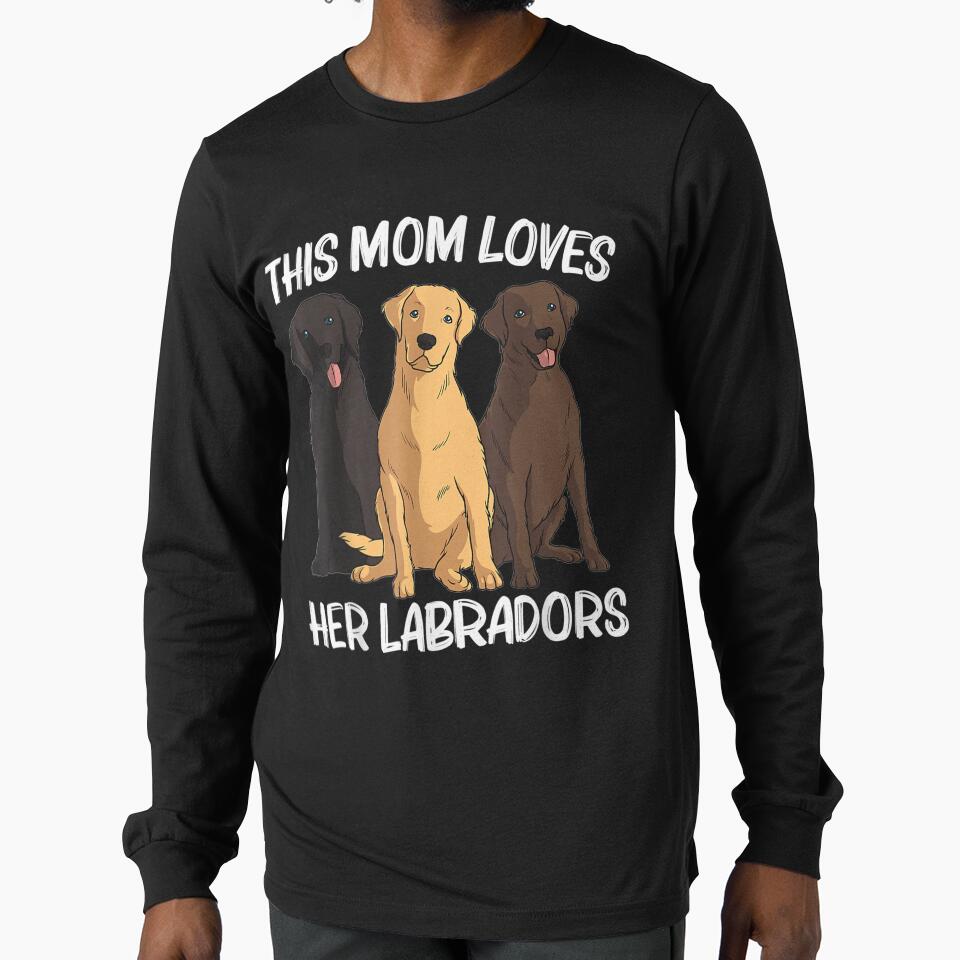 Labradors Gift For Mom Women Labrador Retriever Dog Lovers by maizreo