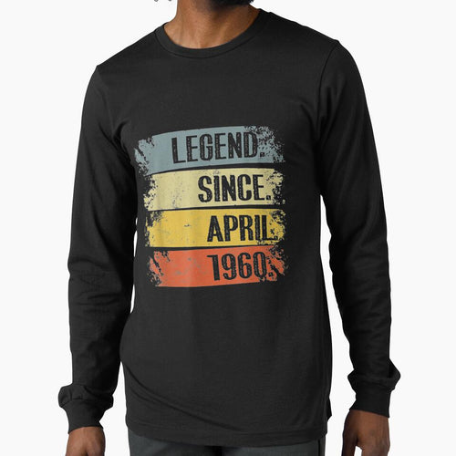 61st Birthday Limited Edition Retro Legend Since April 1960 Gift by venitamara
