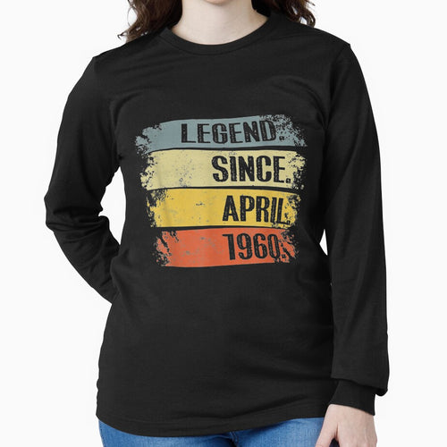 61st Birthday Limited Edition Retro Legend Since April 1960 Gift by venitamara