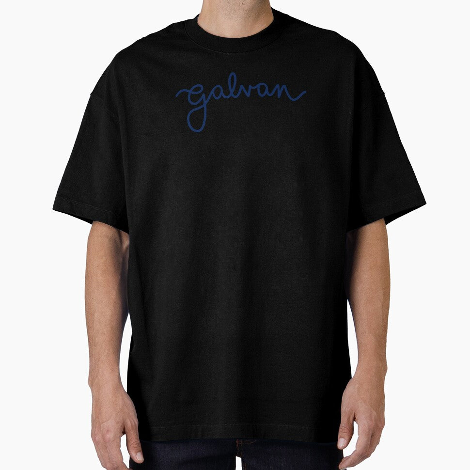 Dark Blue Galvan in Cursive by kaylasbubble