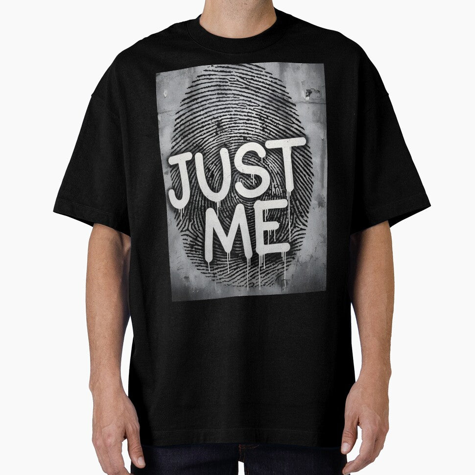 JUST ME - Unique Fingerprint Street Art Graffiti by Axis & Ink