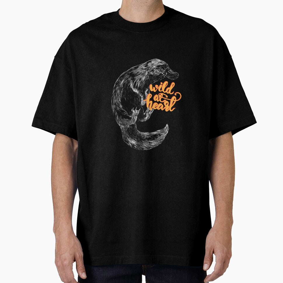Platypus   |   Hand Drawn Illustration   |   With Lettering by Sidewinder82