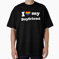 I Love My Boyfriend - Rainbow Pride Heart by PaTkA art