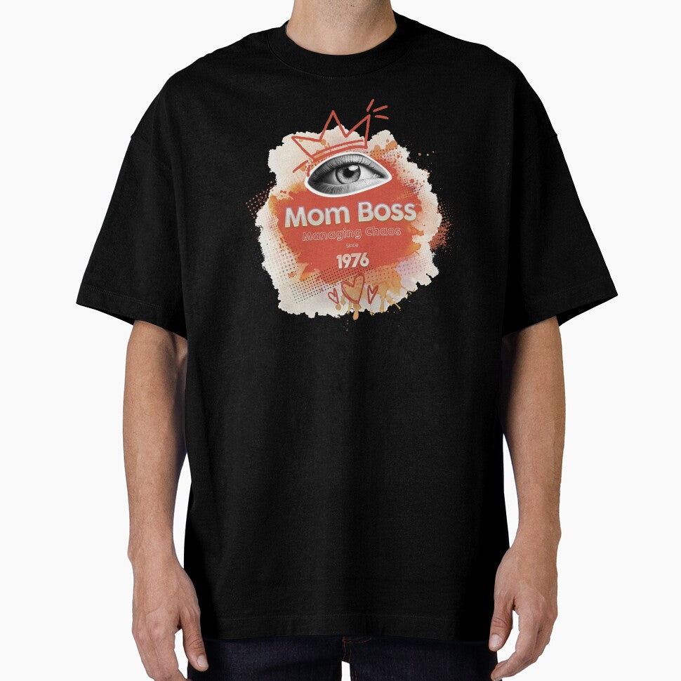 Mom Boss: Managing Chaos Since 1976 by RedGhostDesign