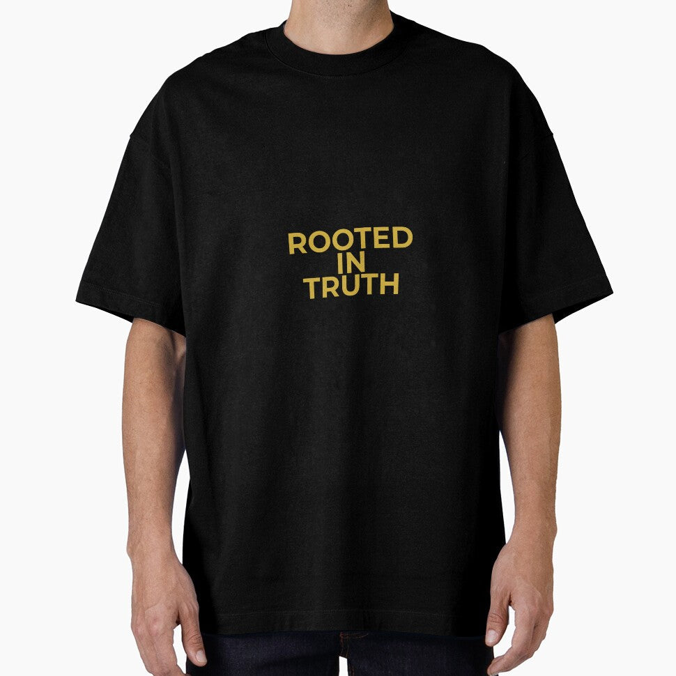 Rooted in Truth — Minimalist Spiritual Typography Design by innerfaith