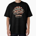 Highway 66 American Road Car Retro by velorea
