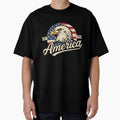 America EST 1776 Patriotic Bald Eagle Vintage by KroghDs