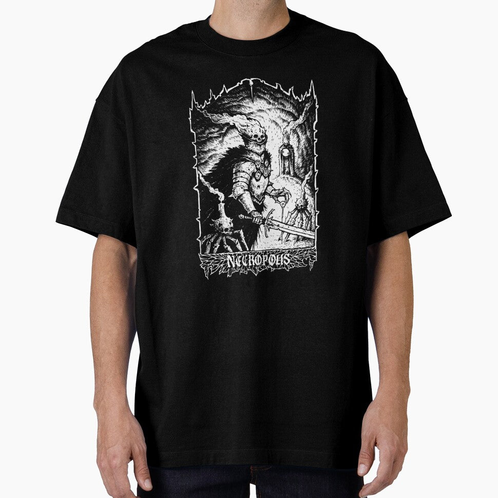 Necropolis White Ink Classic by Nad-Had