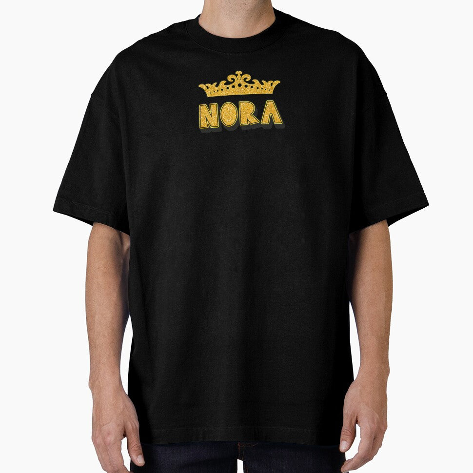 Nora Personalized Funny Custom Name Crown Design by Watsonarts