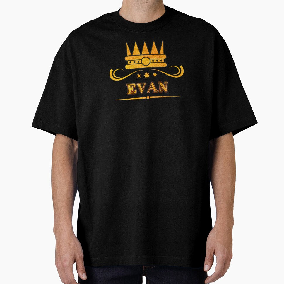 Evan Personalized Funny & Unique Custom Name Design for Men, Teens, and Boys by Watsonarts