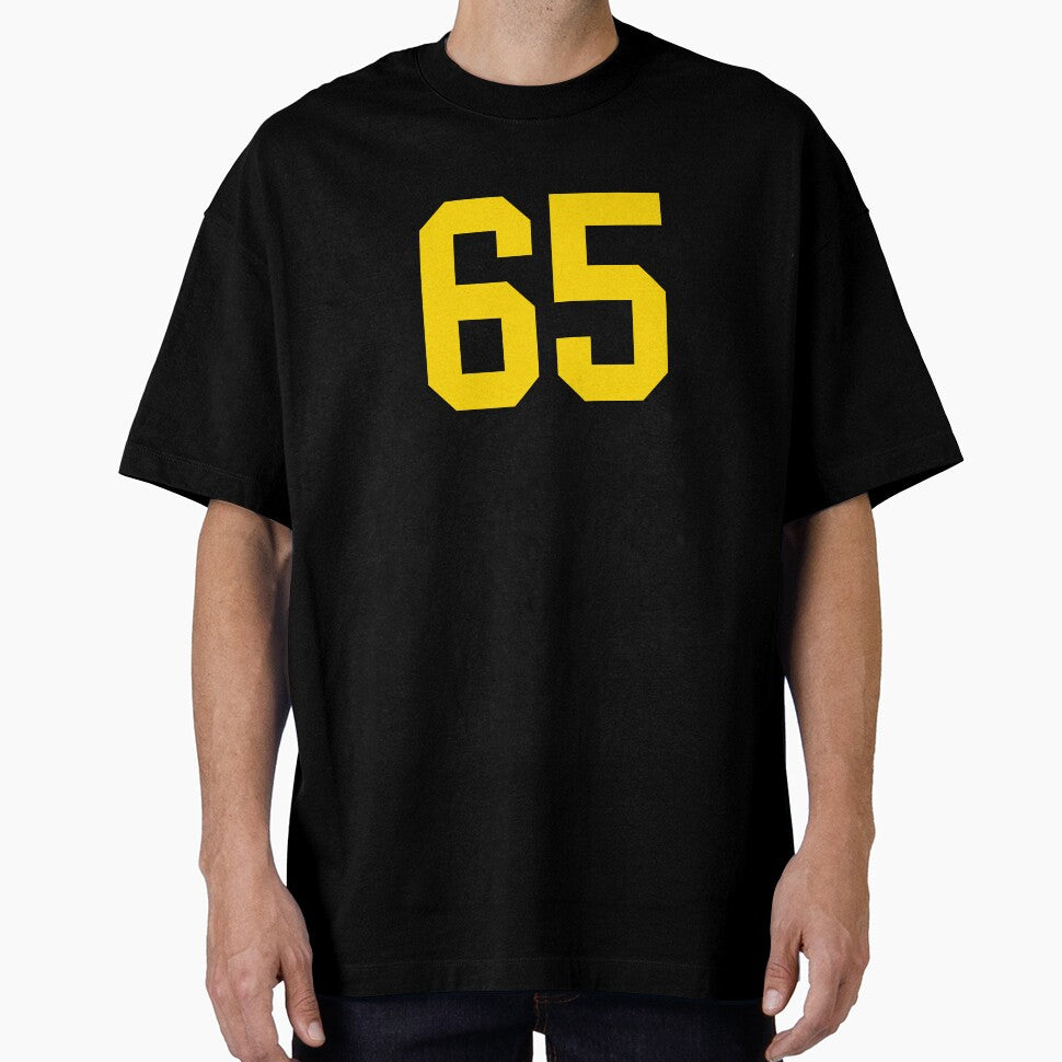Bold Yellow Sport Number 65 by NECHSTORE
