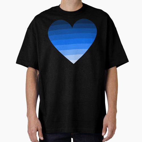 Aesthetic Blue Gradient Pattern by quinellie