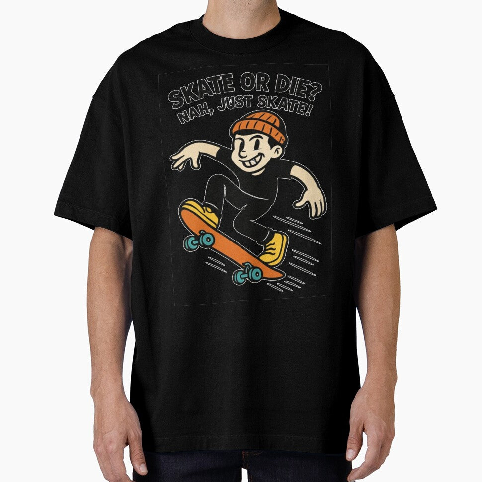 Skater Cartoon Style Graphic Design by StreetWave01
