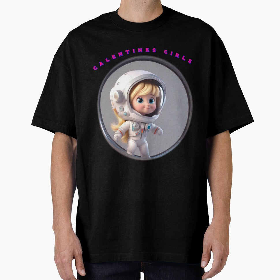 cartoon galentines girl thinking of gift ideas as they enter the stargate by sailorsam1805
