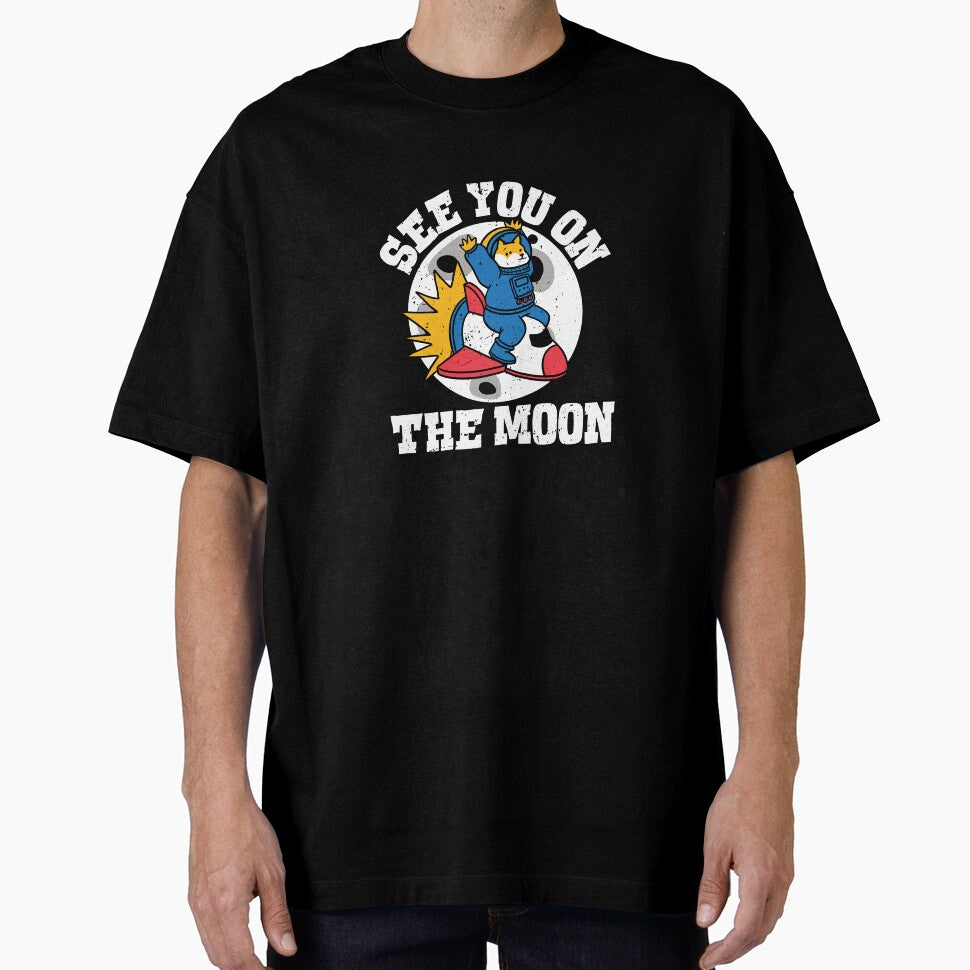 Shiba See you on the Moon Crypto Rocket by mkzmerch