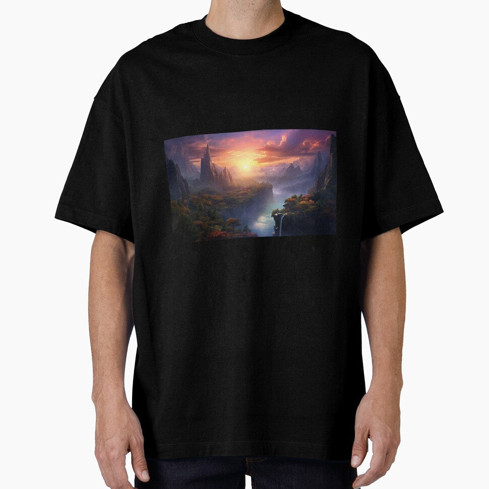 Fantasy Landscape - Grand Canyon Sunset by Fantasy Masterpiece