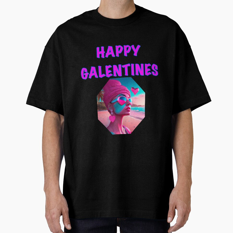 Beautiful Girlfriend posing for Galentines card, perfect gift idea for Galentines day by sailorsam1805