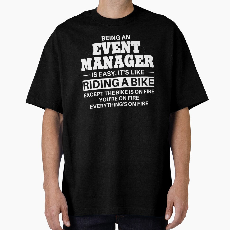 Event Manager Riding A Bike by clickmostro