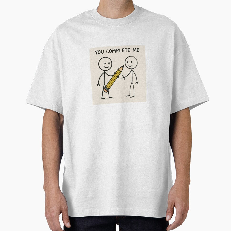 Stick figures you complete me by Getgoneguys customs