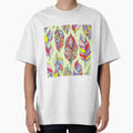 boho vivid feathers by haroulita