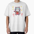 Kawaii Astronaut Cat Ramen Sticker Cute Anime Food by StoreMarkets