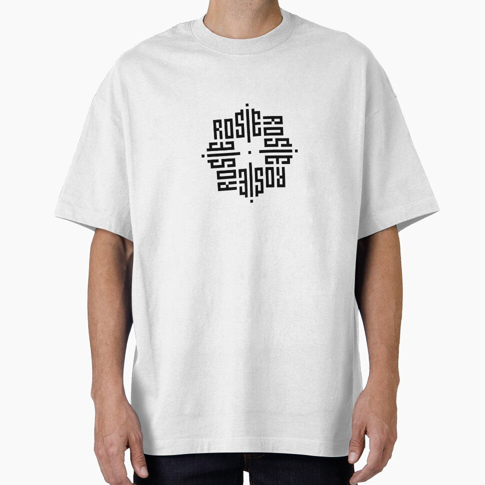 ROSIE | Black  | Modern Geometric Kufi Calligraphy | From Name to Art by FOR YOUR NAME