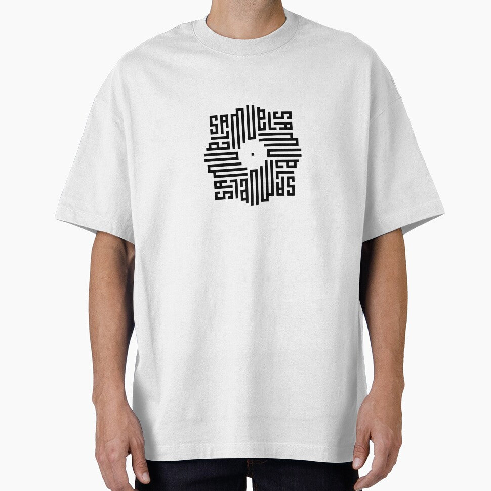 SAMUEL | Black  | Modern Geometric Kufi Calligraphy | From Name to Art by FOR YOUR NAME
