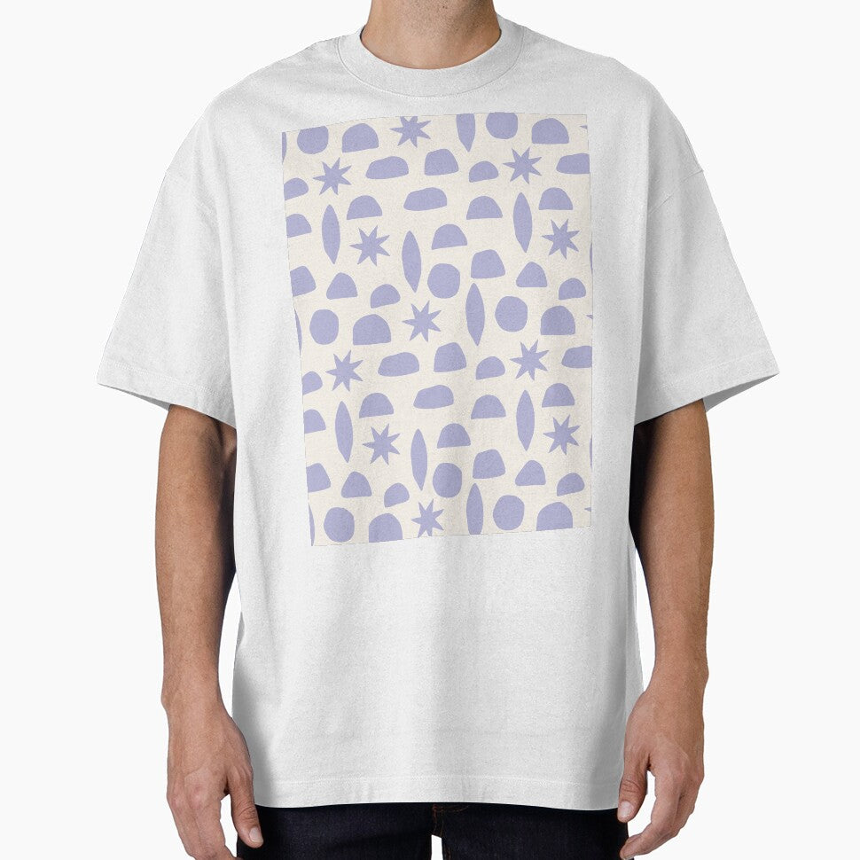 BOHO HENRI MATISSE PASTEL PURPLE LILAC ON CREAM by blomastudios