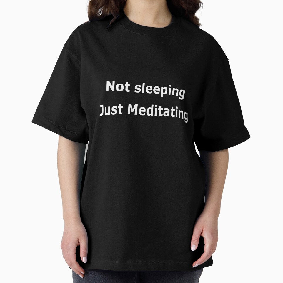 Not Sleeping Just Meditating by pondemand