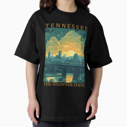 42 Tennessee Travel Poster by Lucy Goosy Art
