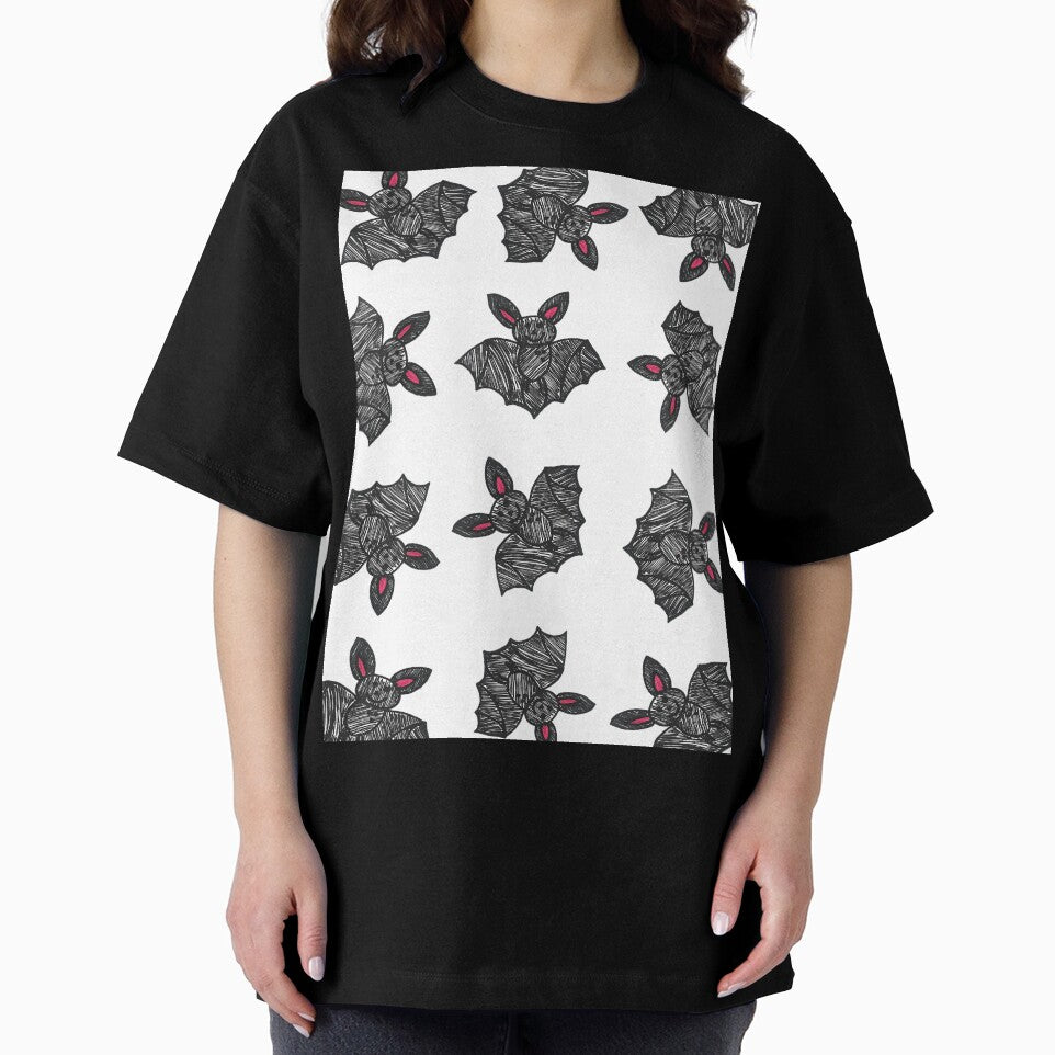 Hand-drawn bats artwork for Halloween by HoHartndesign