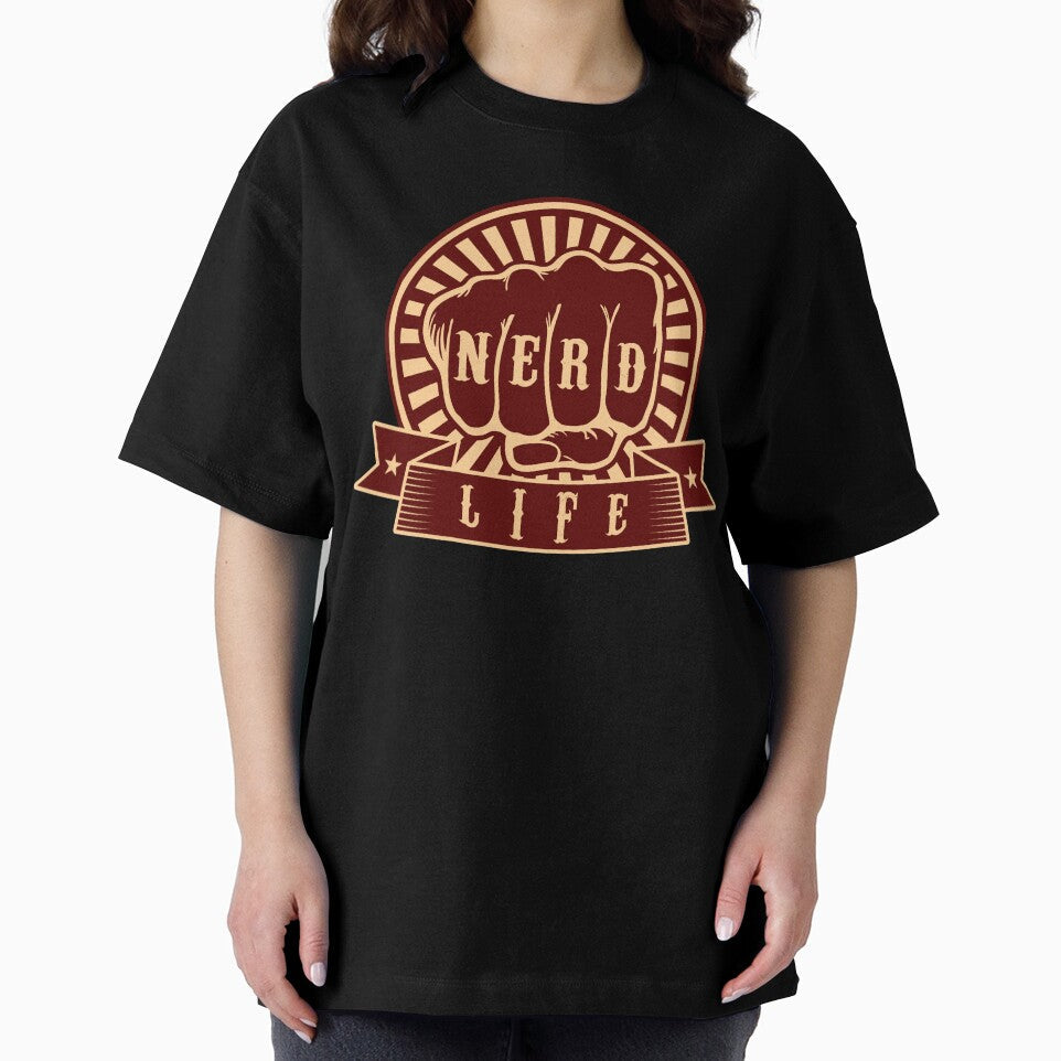 Nerd Life - Fist Punch Vintage by aladdindesigns