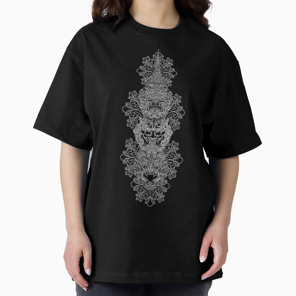 Hand Drawn Thailand Giant Art by JTS STORE