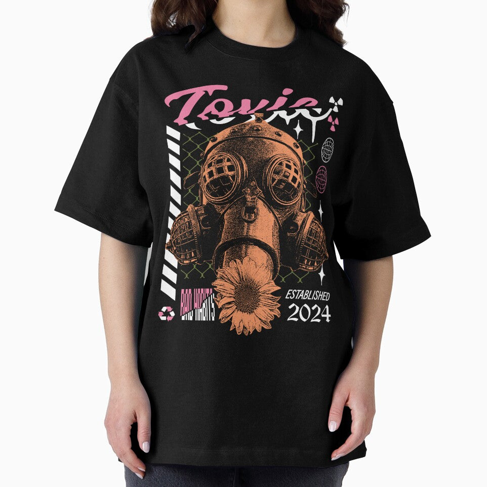 toxic habits . t shirt illustration design by LAMMSA