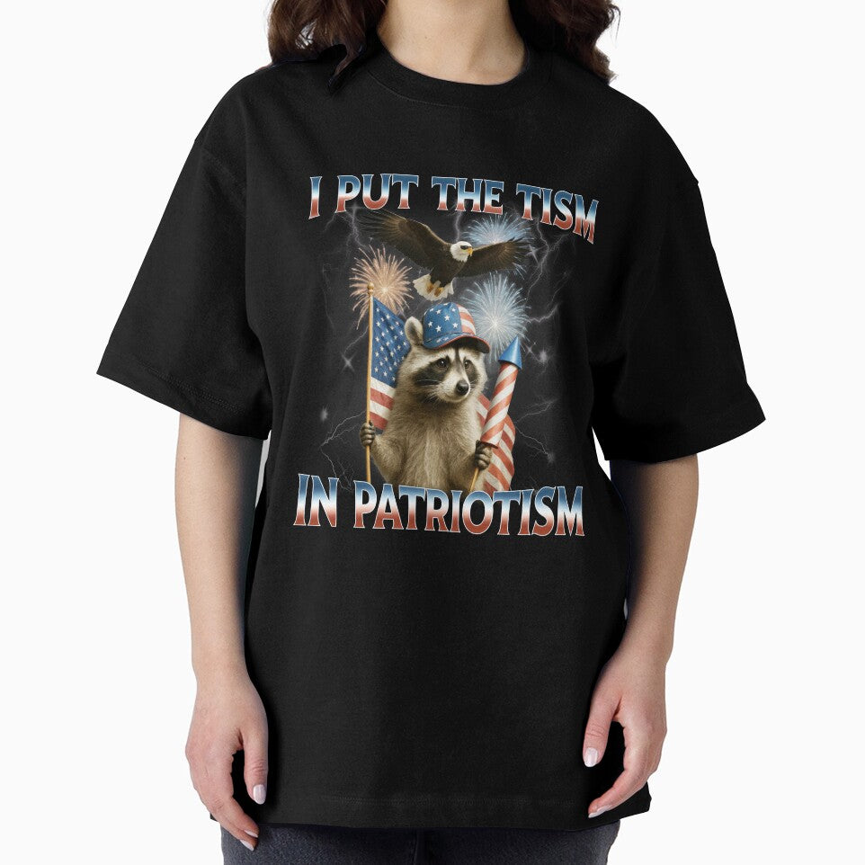 I Put The Tism In Patriotism Funny USA Humor by elderberry