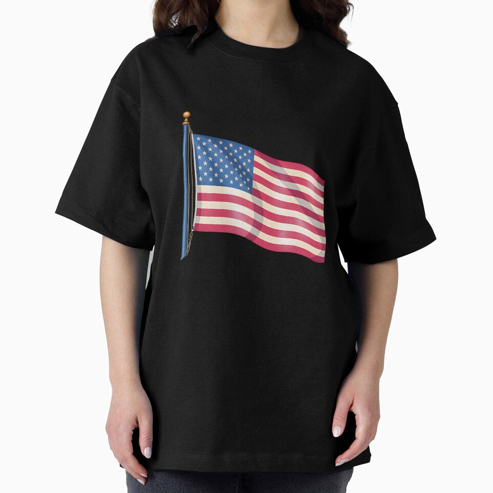Classic American Flag – Patriotic USA Graphic Design by artedigital99
