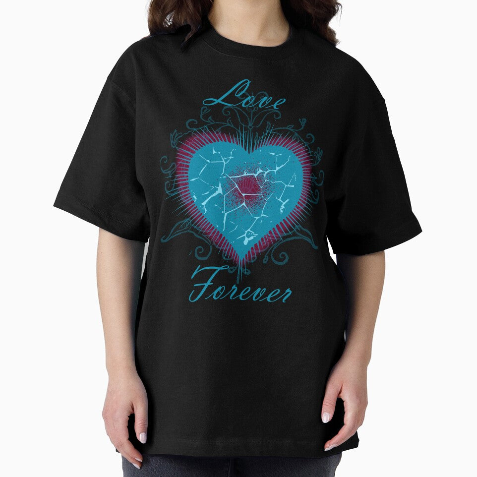 Valentine, Love Forever Vintage Heart by LZenDesigns