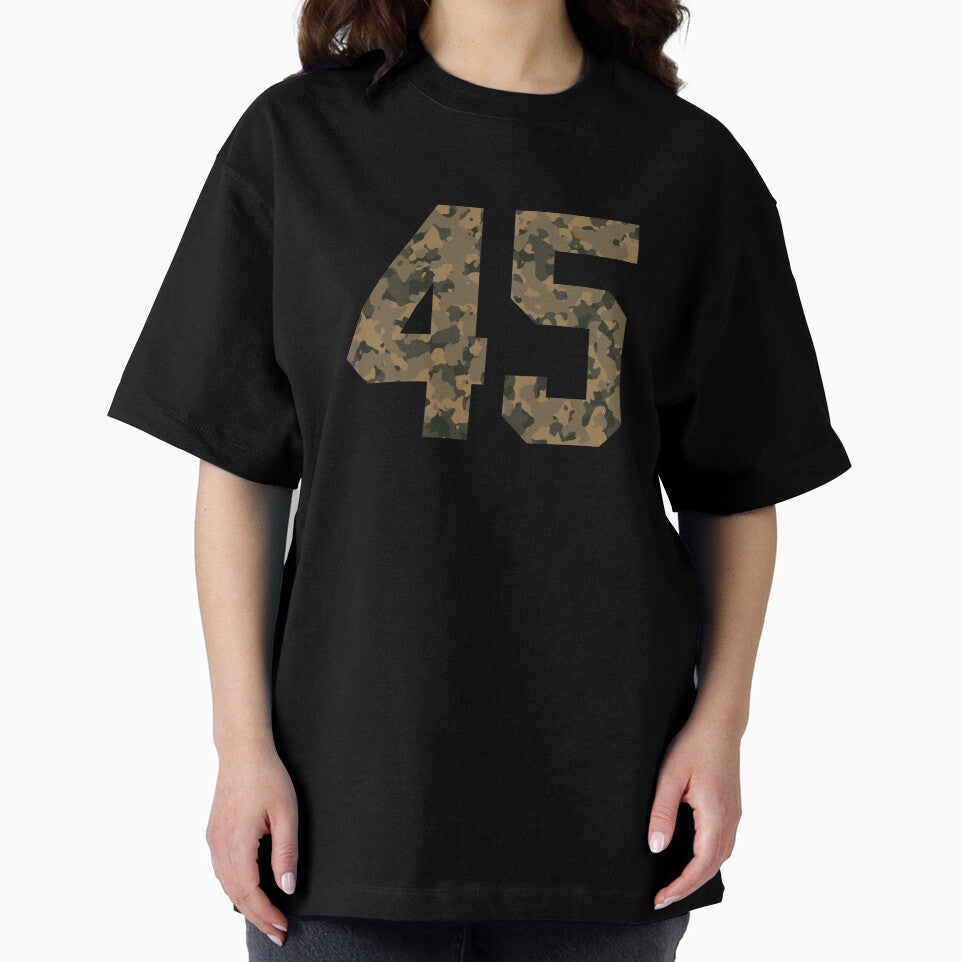 Army Camouflage Number 45 - Sports Numbers by NECHSTORE