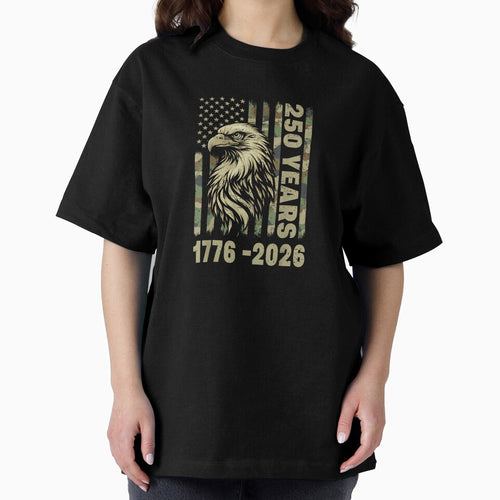 250 Years 4Th Of July Eagle Camouflage Camo Us Usa Flag by Trungles-tee