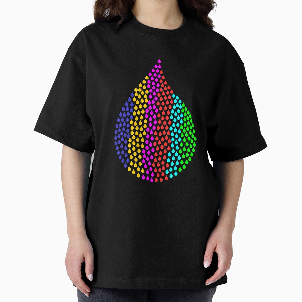 Colorful Water Drops by B3N-arts