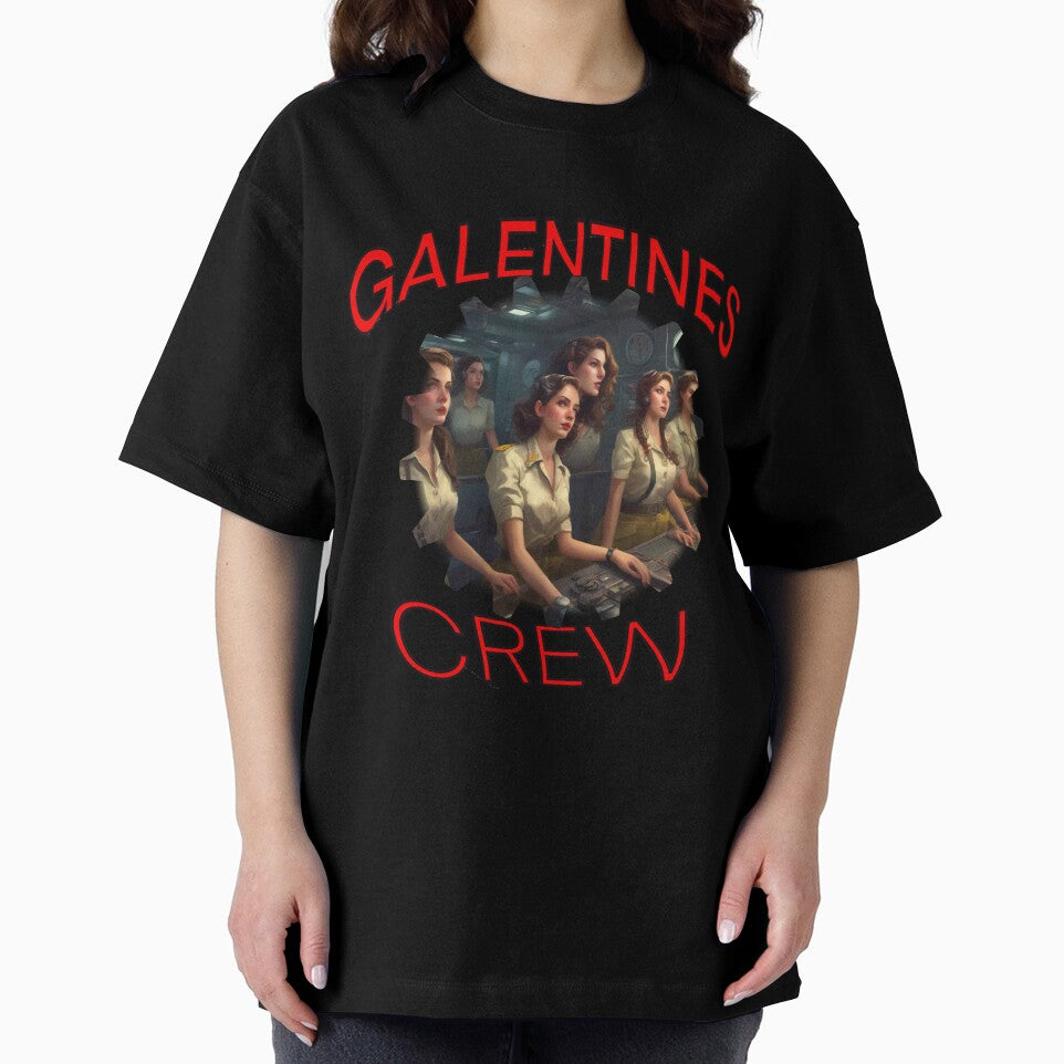 Retro WW2 Underwater US Navy American Girls Galentines crew on submarine on Galentines day and Galentines party, gift idea for Galentines day by sailorsam1805