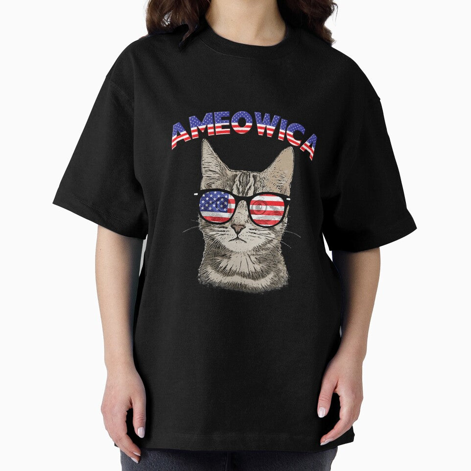 Ameowica Usa Cat Kitten Patriotic by reyeskhan79