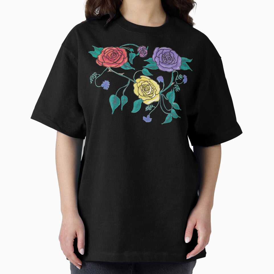 Roses in three Colors by KStevensonart