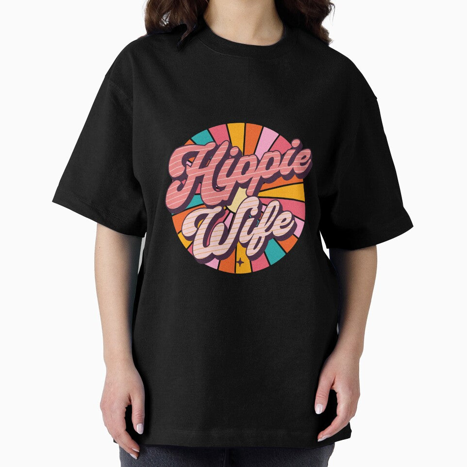 Hippie Wife - I Love My Wife - Christmas Gift Idea For Wife by AlanPhotoArt
