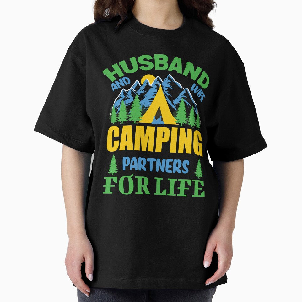 Camp Couple Husband and Wife Camping Partners for Life Camping by SweetbeStore